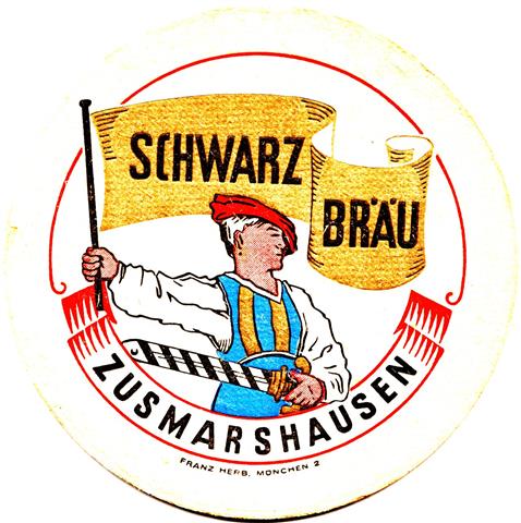 zusmarshausen a-by schwarz der guten 215 4a (rund215-fahnentr�ger)